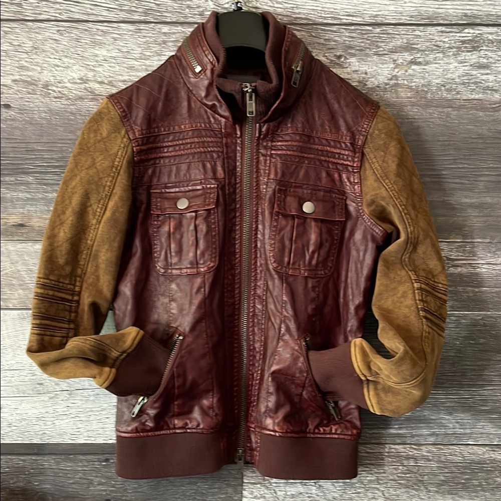 BKE from Buckle women's leather jacket